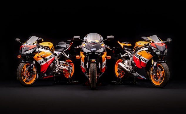 Honda Is Auctioning Off Three Repsol CBR1000RRs for Charity