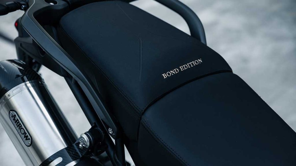 Triumph Tiger 900 Bond Edition motorcycle seat