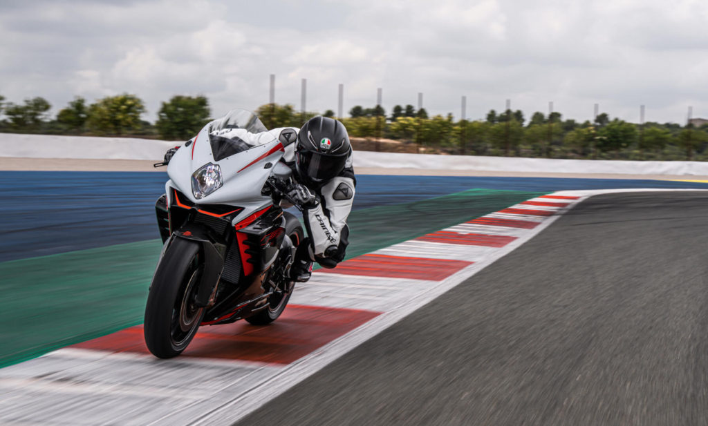 MV Agusta F3 RR at the track