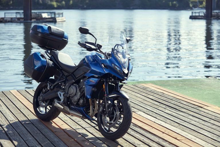 2022 Triumph Tiger Sport 660 with touring accessories