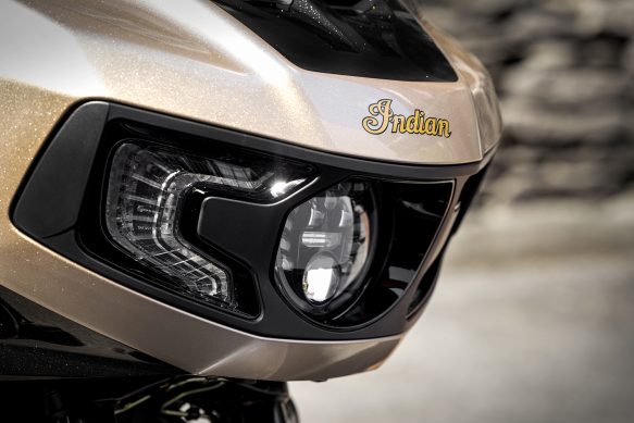 Indian Motorcycle, Jack Daniel's, and Klock Werks Kustoms Indian Challenger