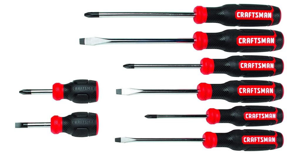 CRAFTSMAN Screwdriver Set, Assorted, 8-Piece