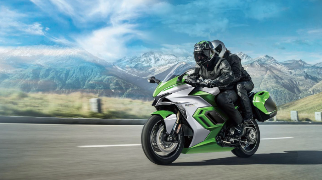 kawasaki hydrogen motorcycle - all-electric