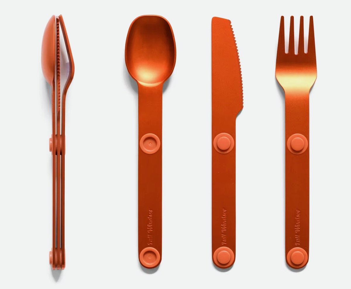 Magware Reusable Aluminum Utensil Set – For Motorcycle Camping