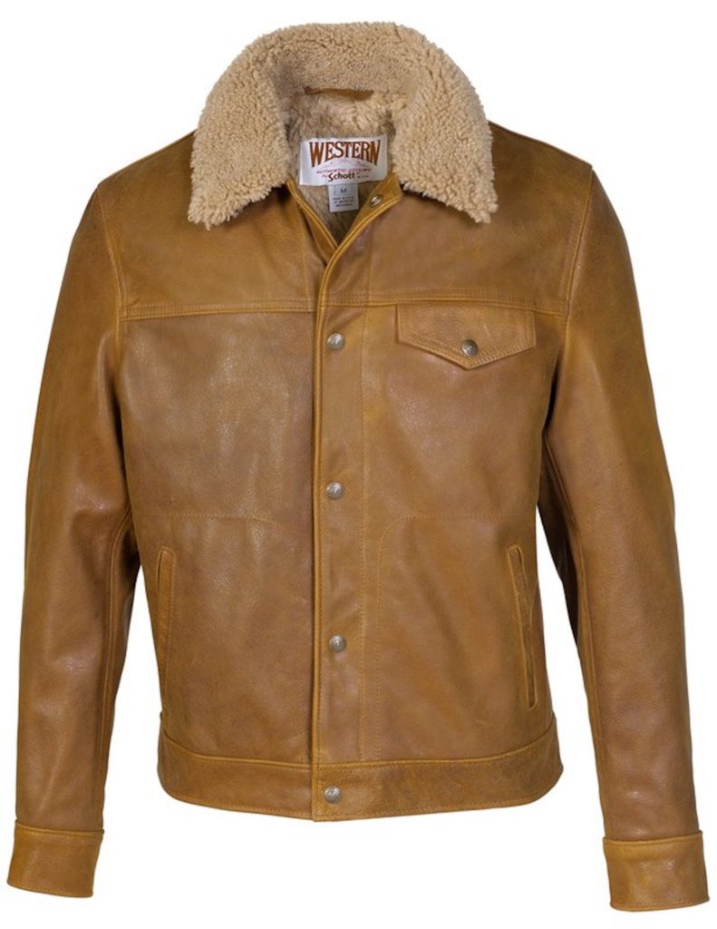 Schott 545 Buffalo Leather Trucker Jacket with Sheepskin Collar - Everything You Need to Know 1