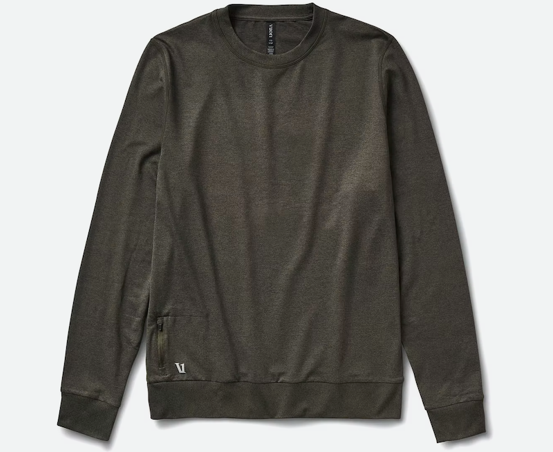 Vuori Ponto Performance Crew - long-sleeve shirts