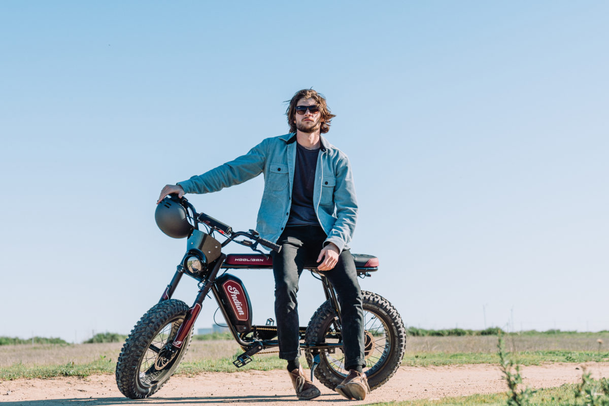 Indiana Motorcycle and Super73 Team Up for the eFTR Hooligan 1.2 Electric Bicycle