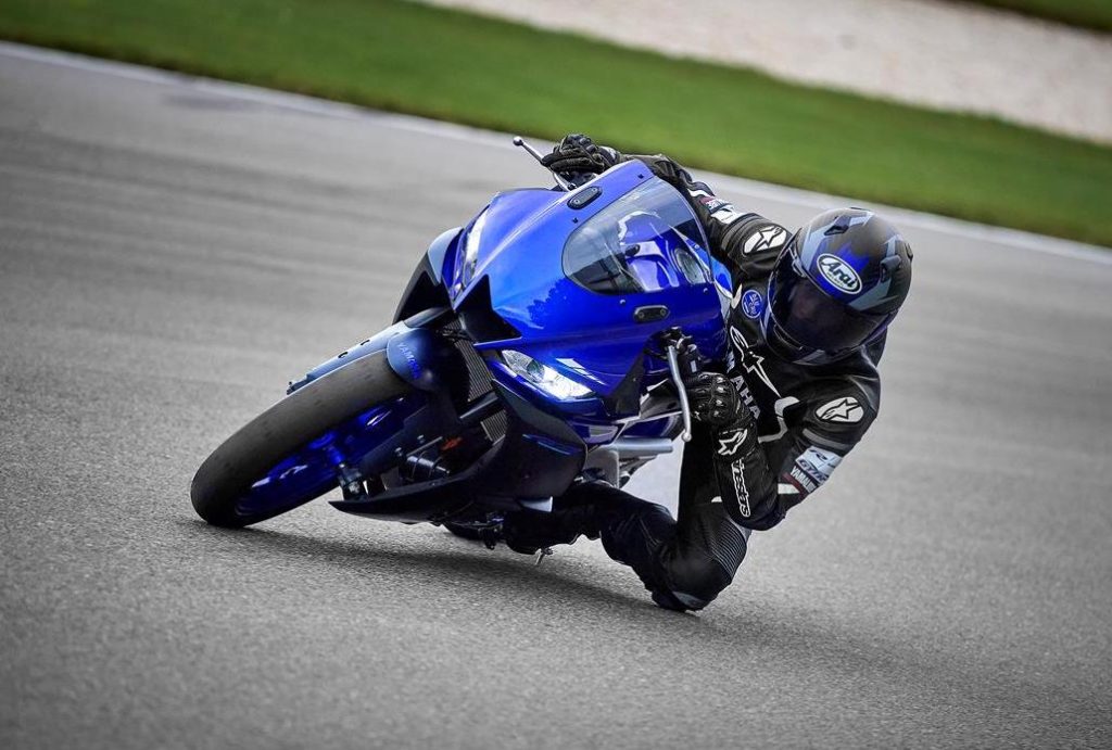 Yamaha R3 sportbike