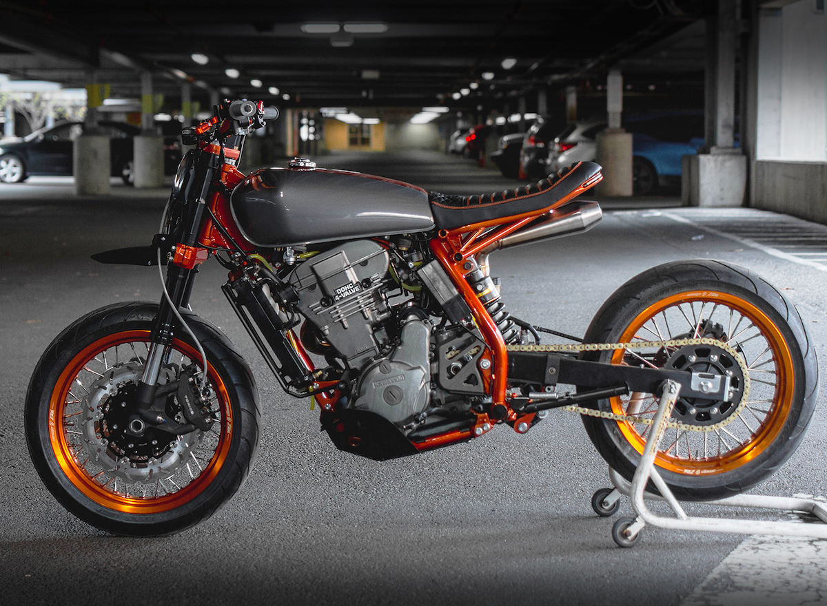 Custom Kawasaki KLR650 by 485 Designs