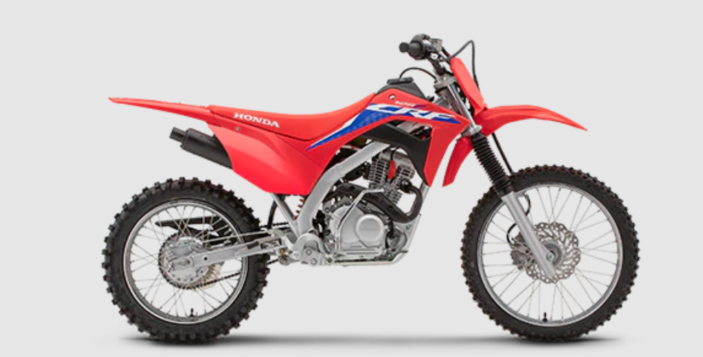 The Honda CRF 125 F Big Wheel is designed for taller riders