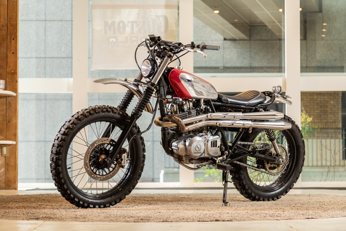 ‘Custom World Scrambler’ – Heiwa Motorcycle Scramblers
