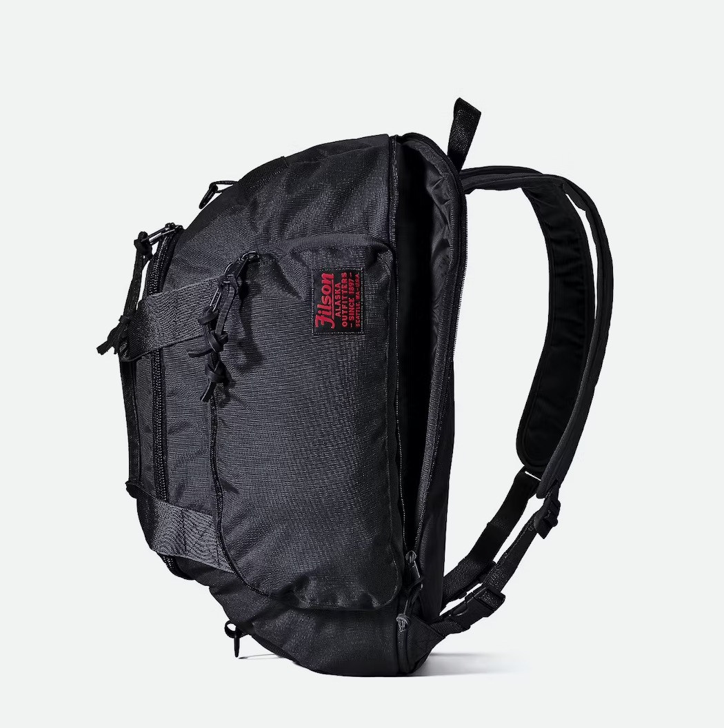 Filson Ballistic Nylon Duffel Backpack Hybrid