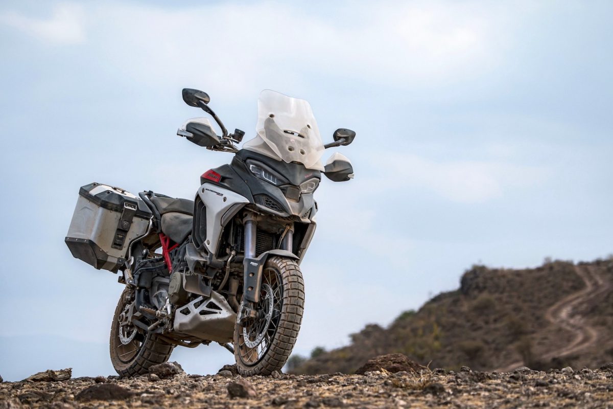 The Ducati Multistrada V4 Rally Launches