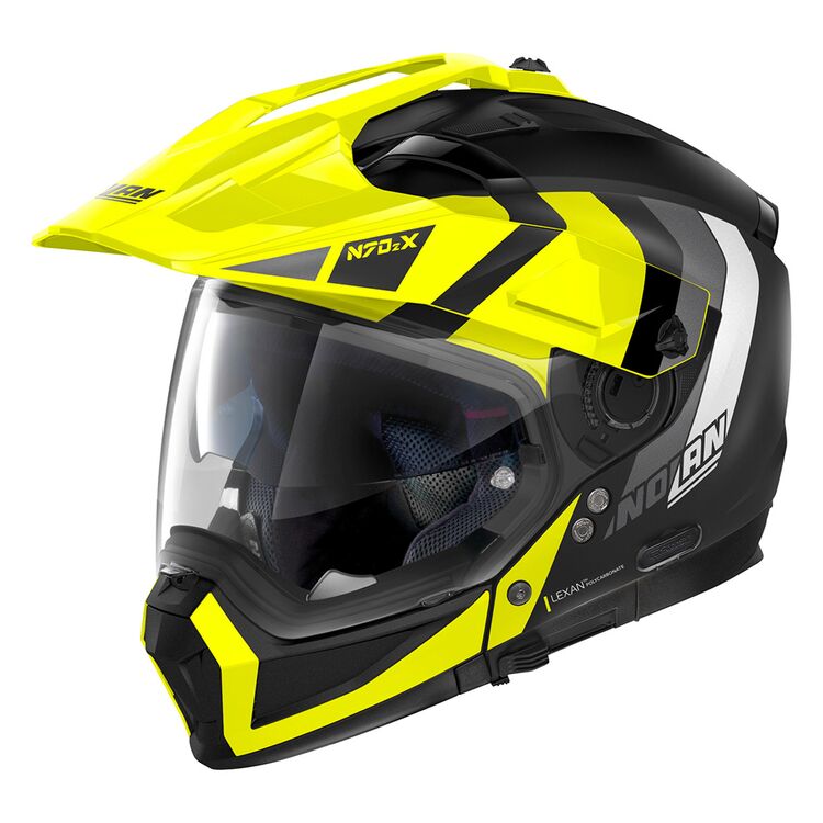 Nolan Helmets N70-2 X Decurio Helmet high vizibility yellow and black