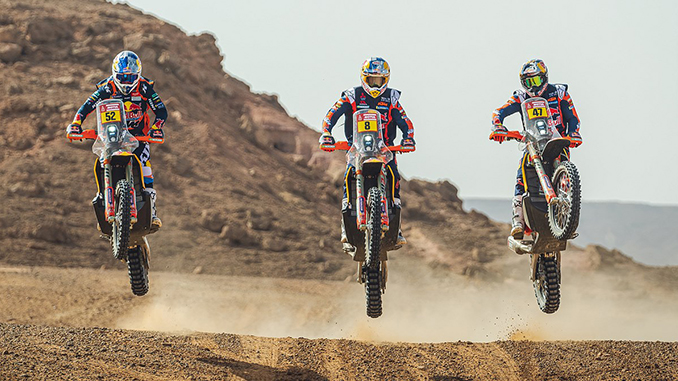 Red Bull KTM Dakar 2023 team