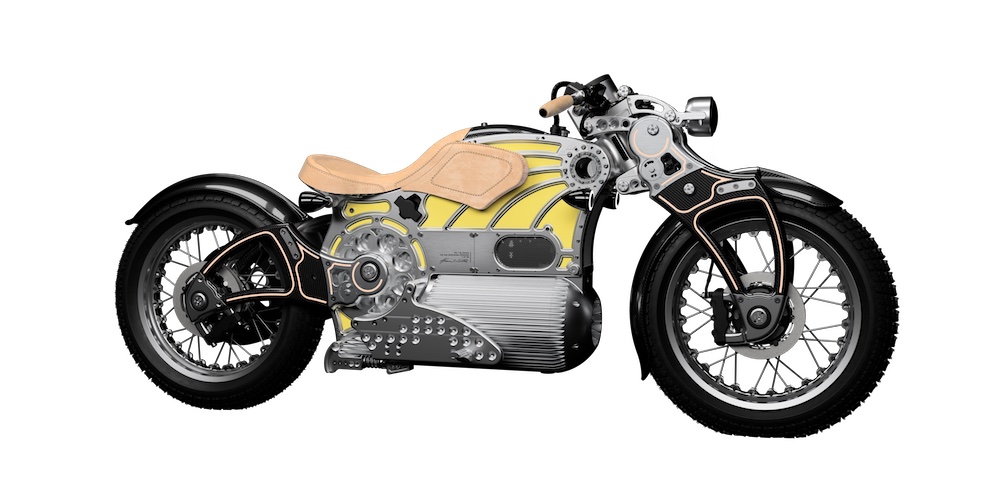 Curtiss Motorcycles 120-year anniversairy collection in yellow