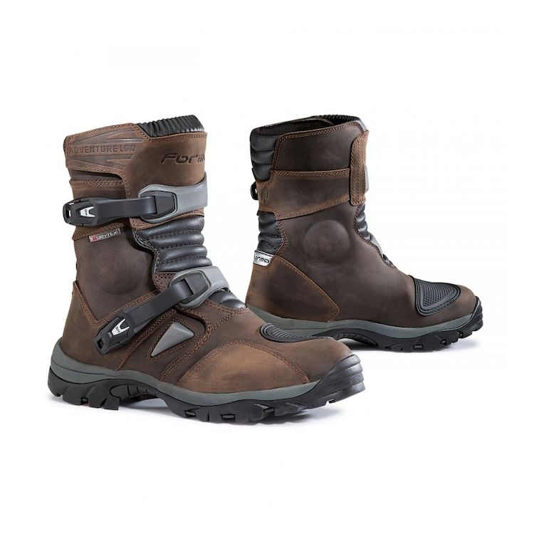 Forma Adventure Low Boots are a great short motorcycle boots option. 