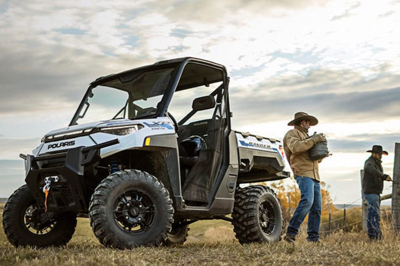 Polaris off-road electric vehicle 