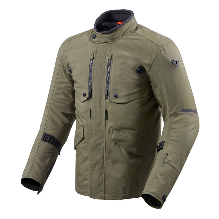 Rev'it! Trench GTX Jacket green front