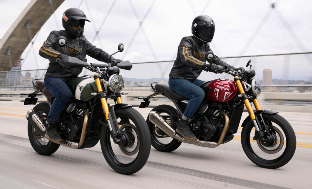 Triumph Adds Speed 400 and Scrambler 400X for 2024