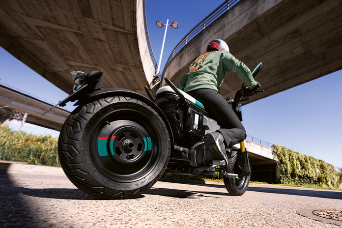 BMW CE 02 electric motorcycle scooter