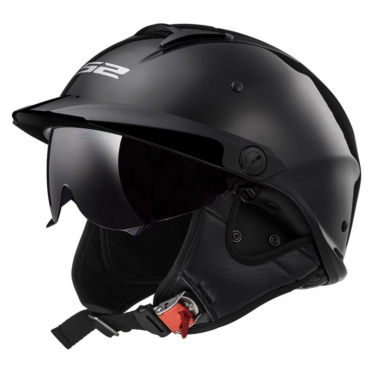 LS2 Rebellion motorcycle half Helmet