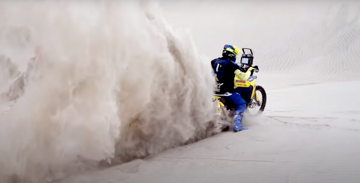 Racing the Suzuki V-Strom at the 2024 NORRA Mexican 1000 Rally