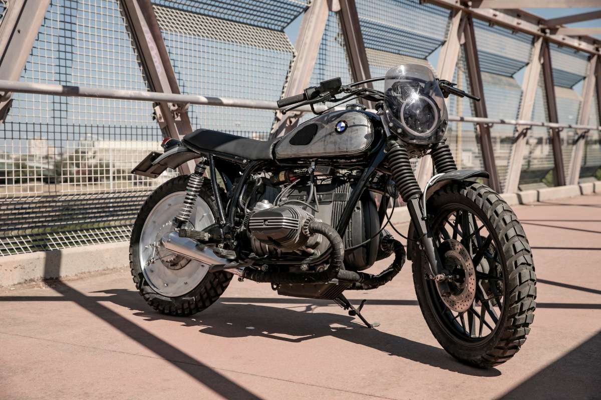 Custom BMW R80 Roadster built by Motocicli Audaci