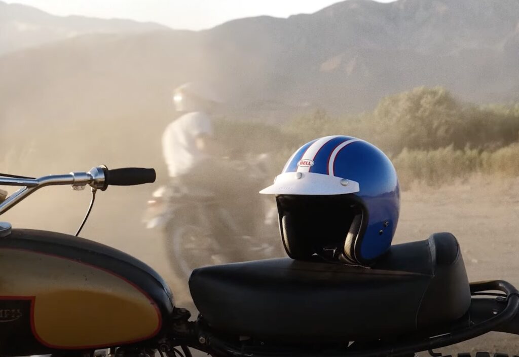 Bell Custom 500 motorcycle helmet