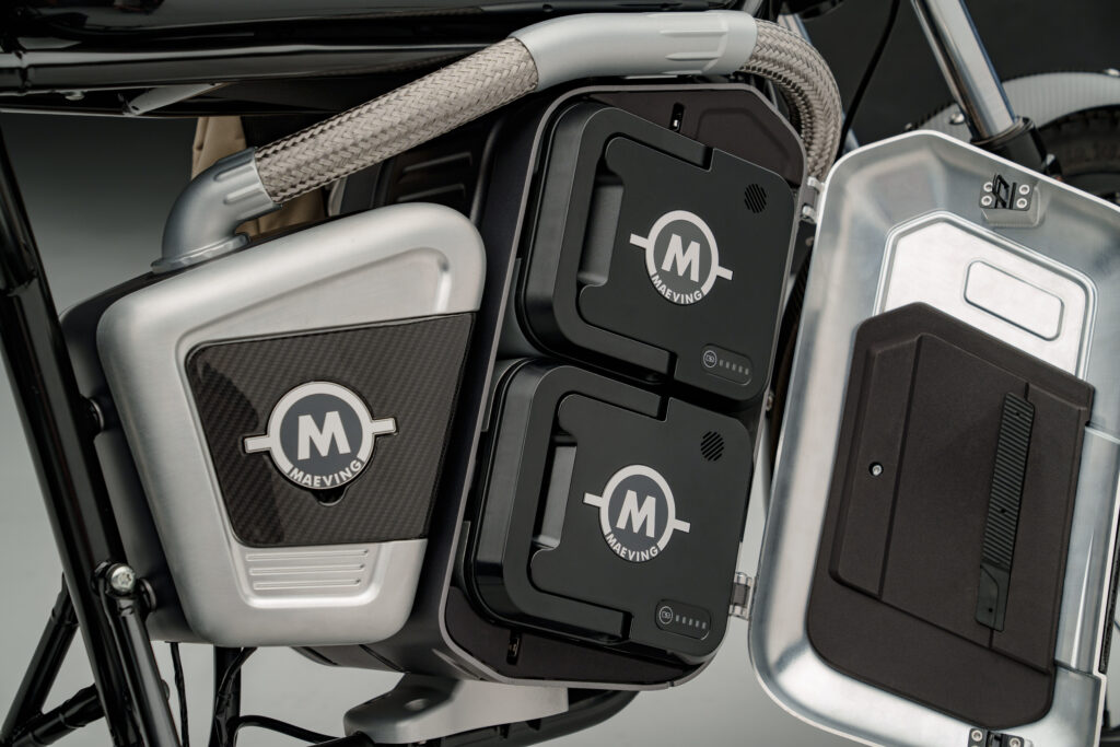 Meaving RM1S electric motorcycle's battery