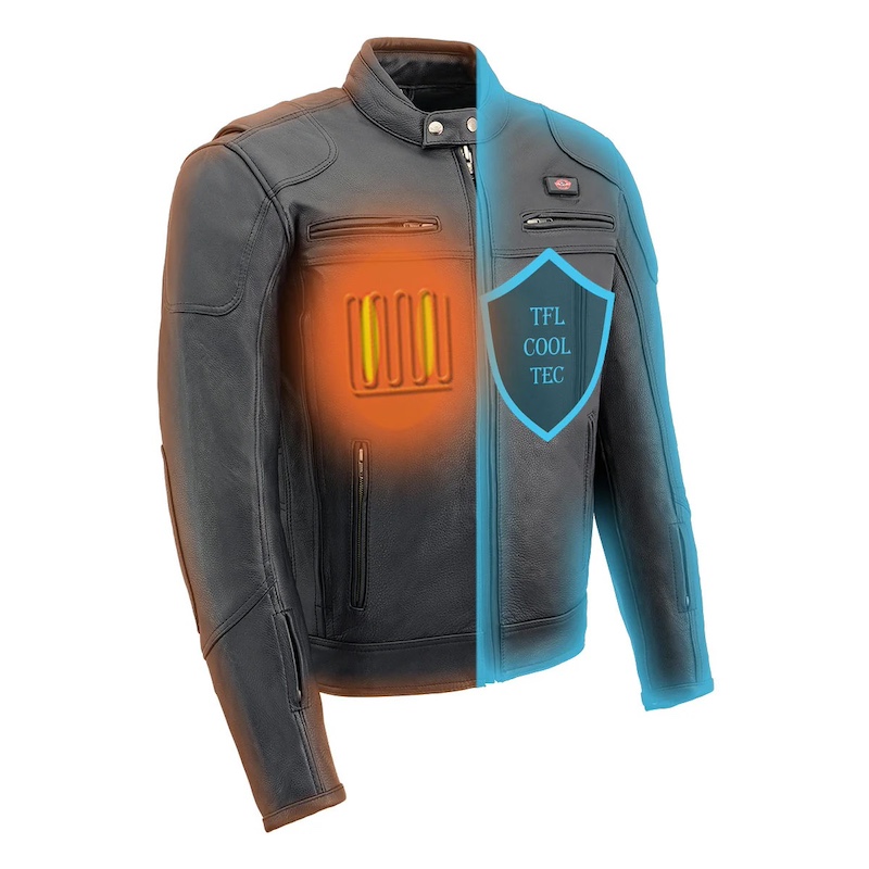 heated motorcycle jacket