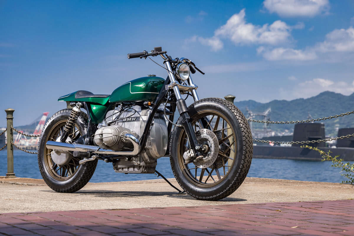 Beauty in Green: A Custom BMW R100RS