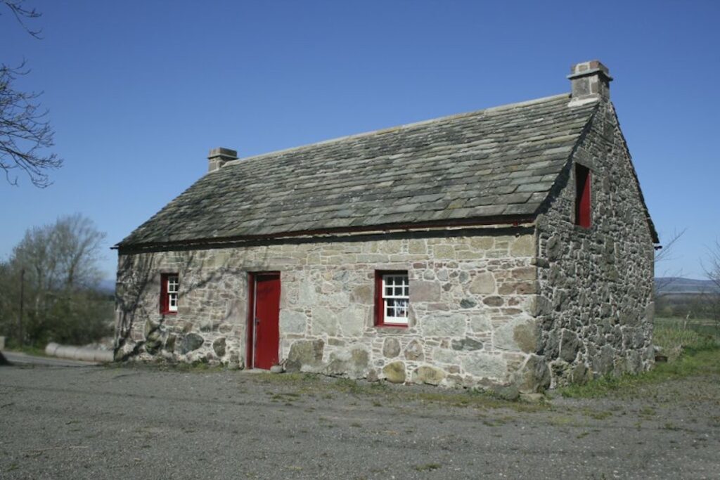 The davidson legacy cottage on a nice sunny day.