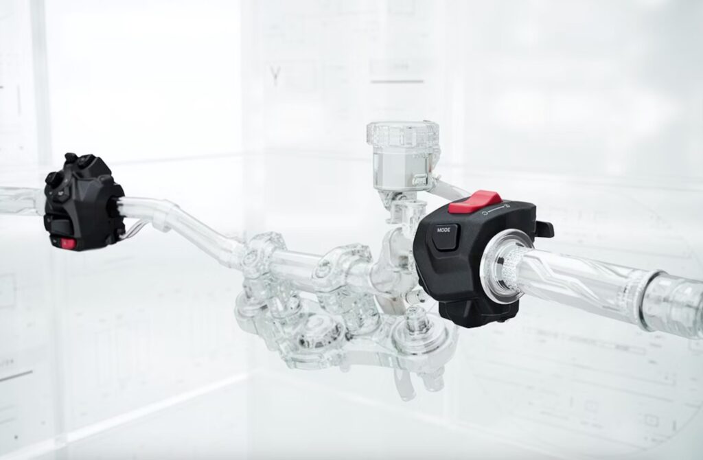 Yamaha semi-automatic transmission on the MT-09.