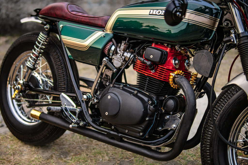 Honda CB200 Cafe Racer by Batakastem Workshop