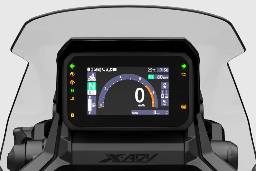 Honda X-ADV dash
