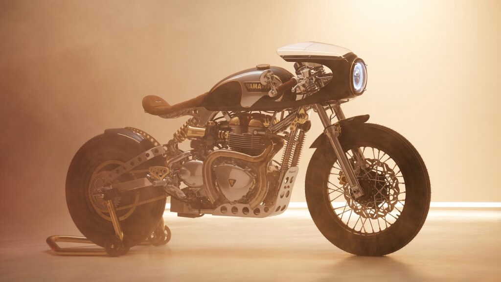 Tamarit 160 Black Dragon side view