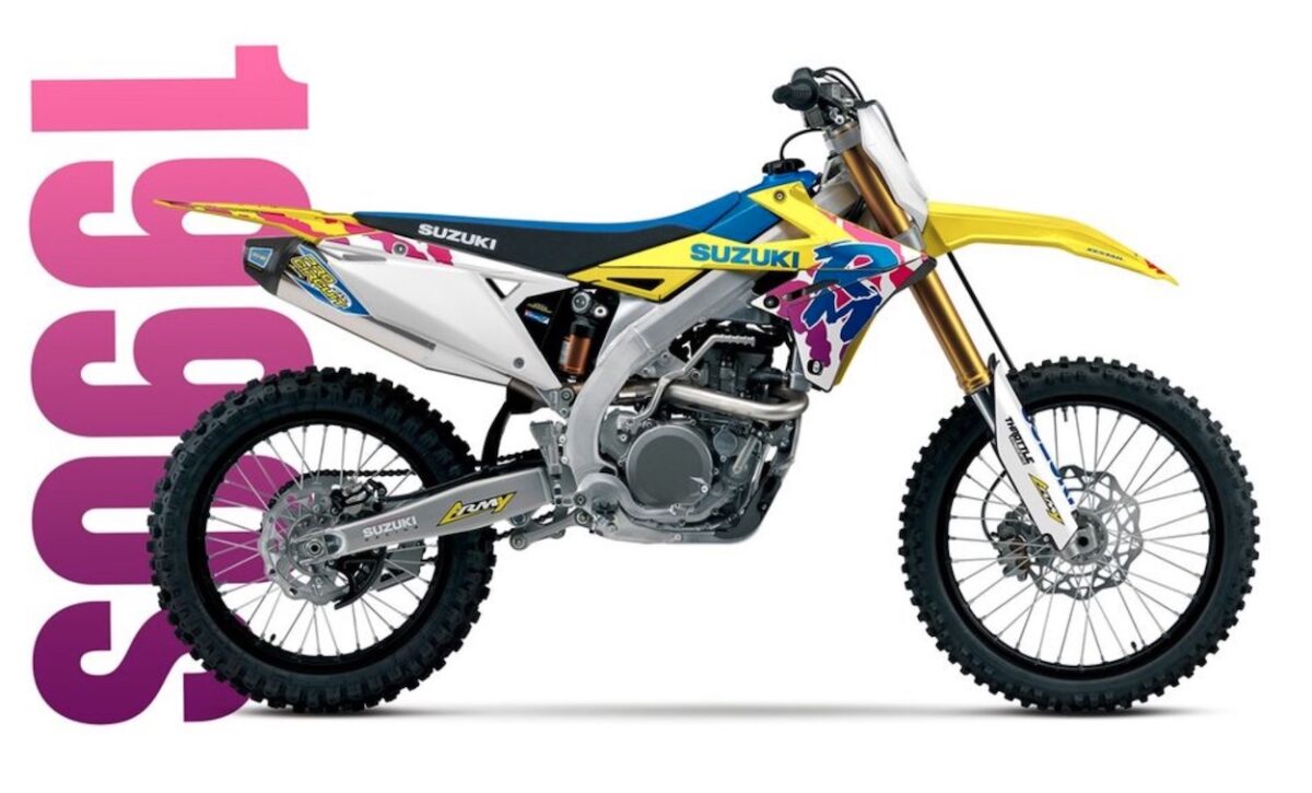 The Suzuki 50th Anniversary RM Graphic Kits Offer Retro Cool