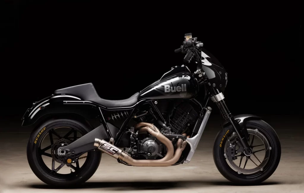 The Buell Super Cruiser has some Fox Factory suspension