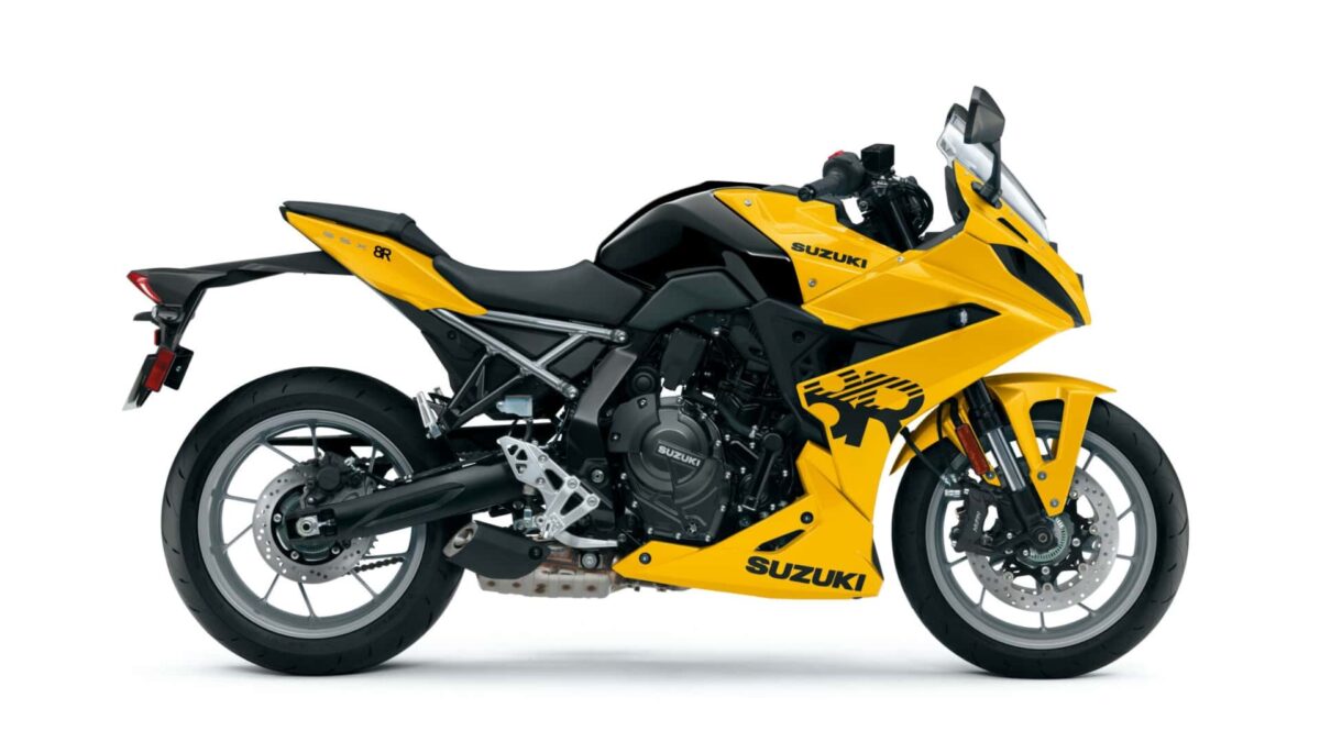 2025 Suzuki GSX-8R ignite yellow