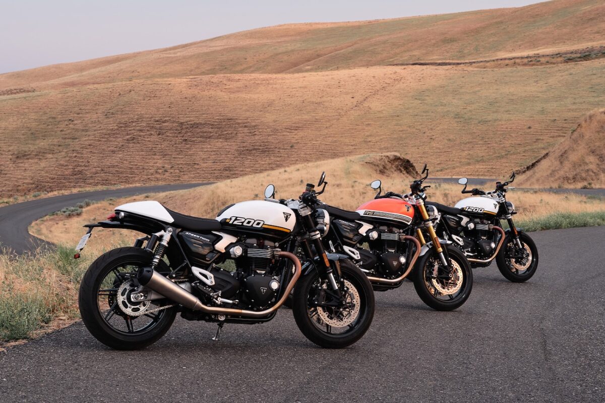 Check Out the New 2025 Triumph Speed Twin 1200