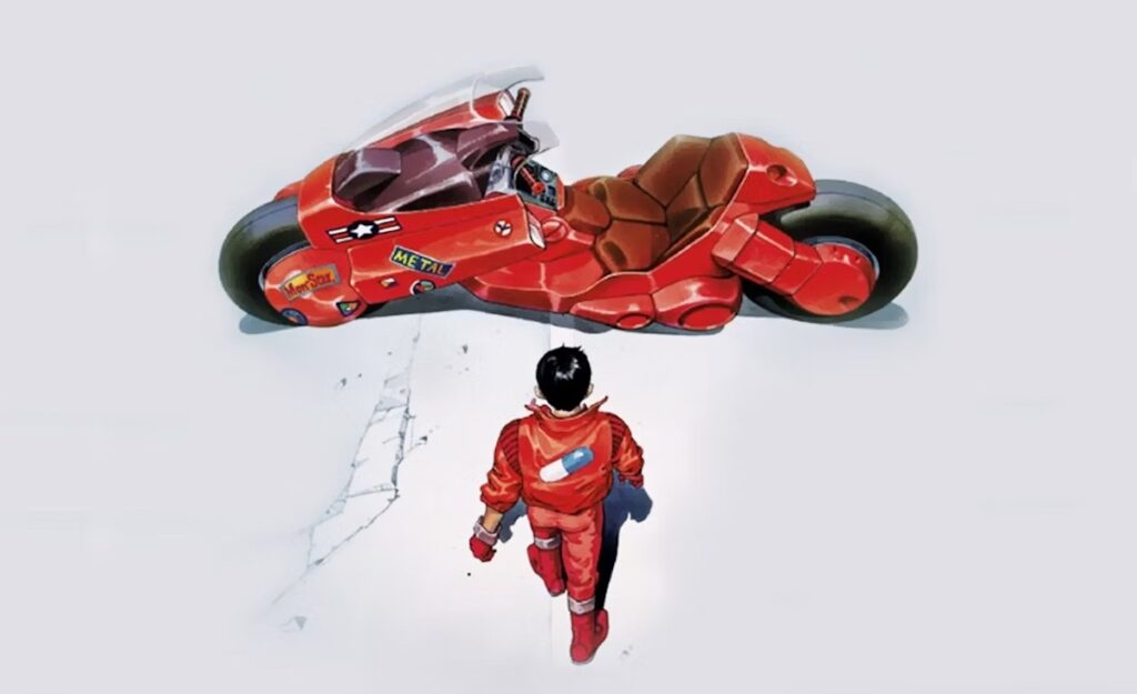 Kaneda’s motorcycle in Akira is a motorcycling icon.