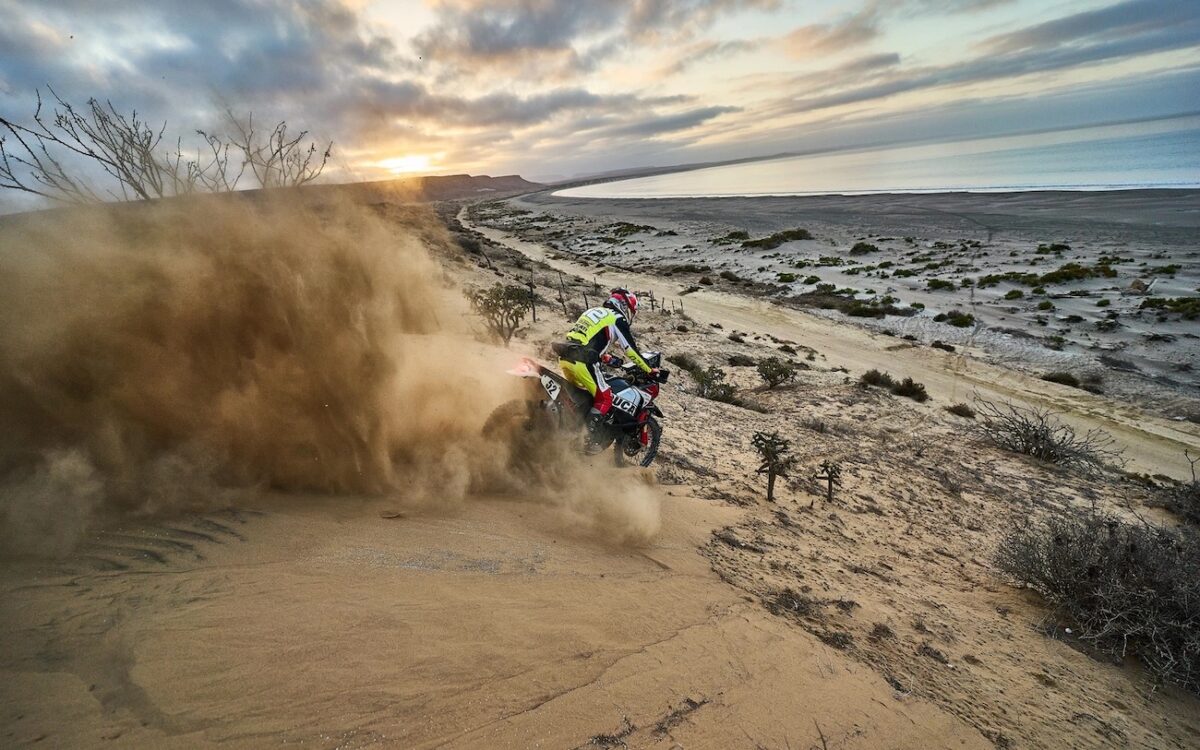 Ducati DesertX Rally at Norra