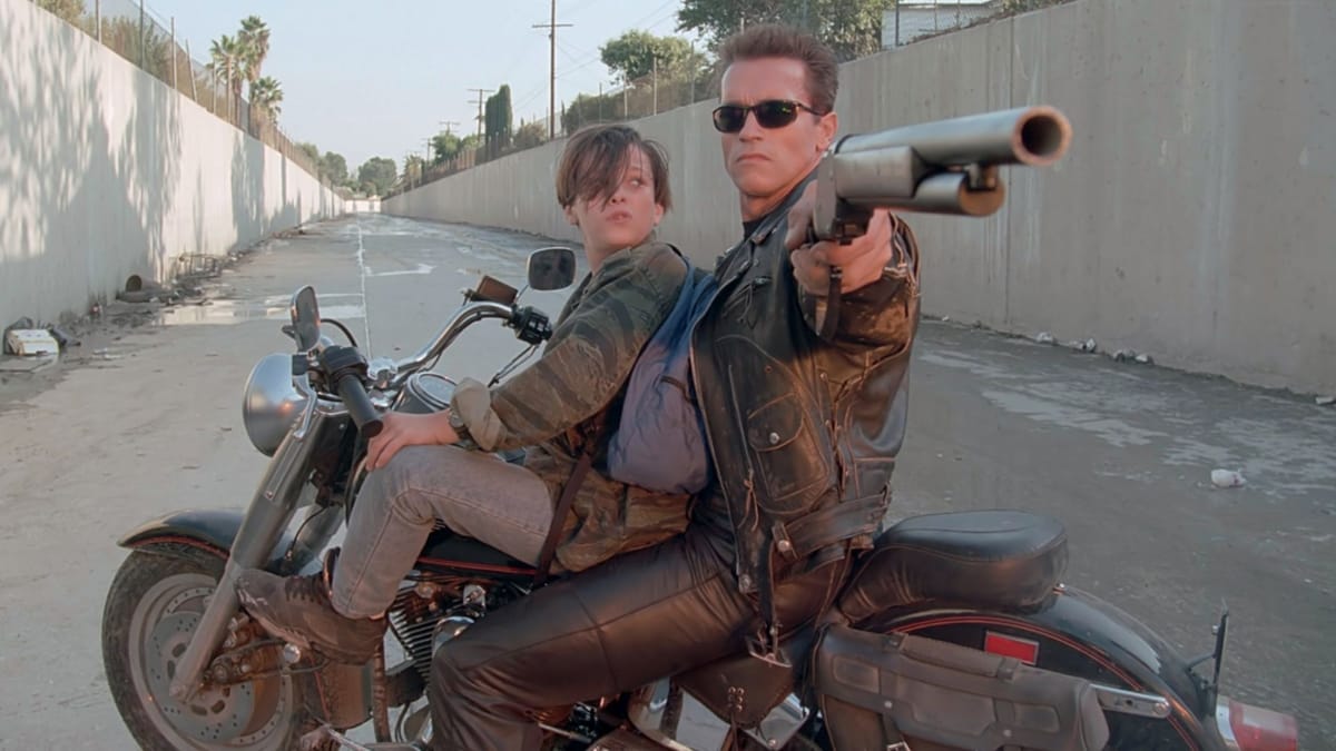 Terminator 2: Judgement Day fat boy motorcycle
