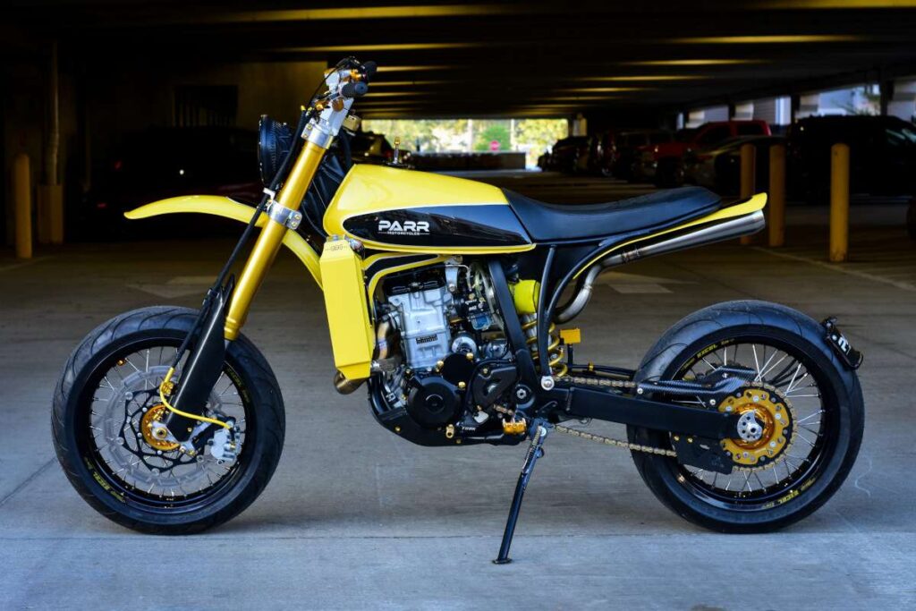 Parr Motorcycles Custom Suzuki DR-Z400 | Wind Burned Eyes