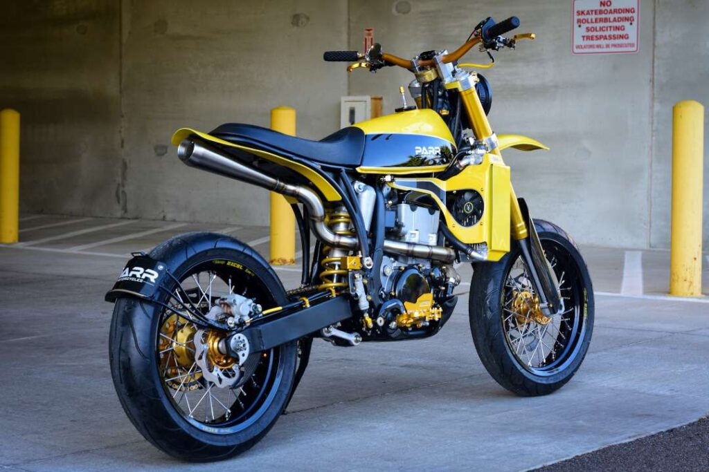 custom Suzuki DR-Z400 by Parr Motorcycles
