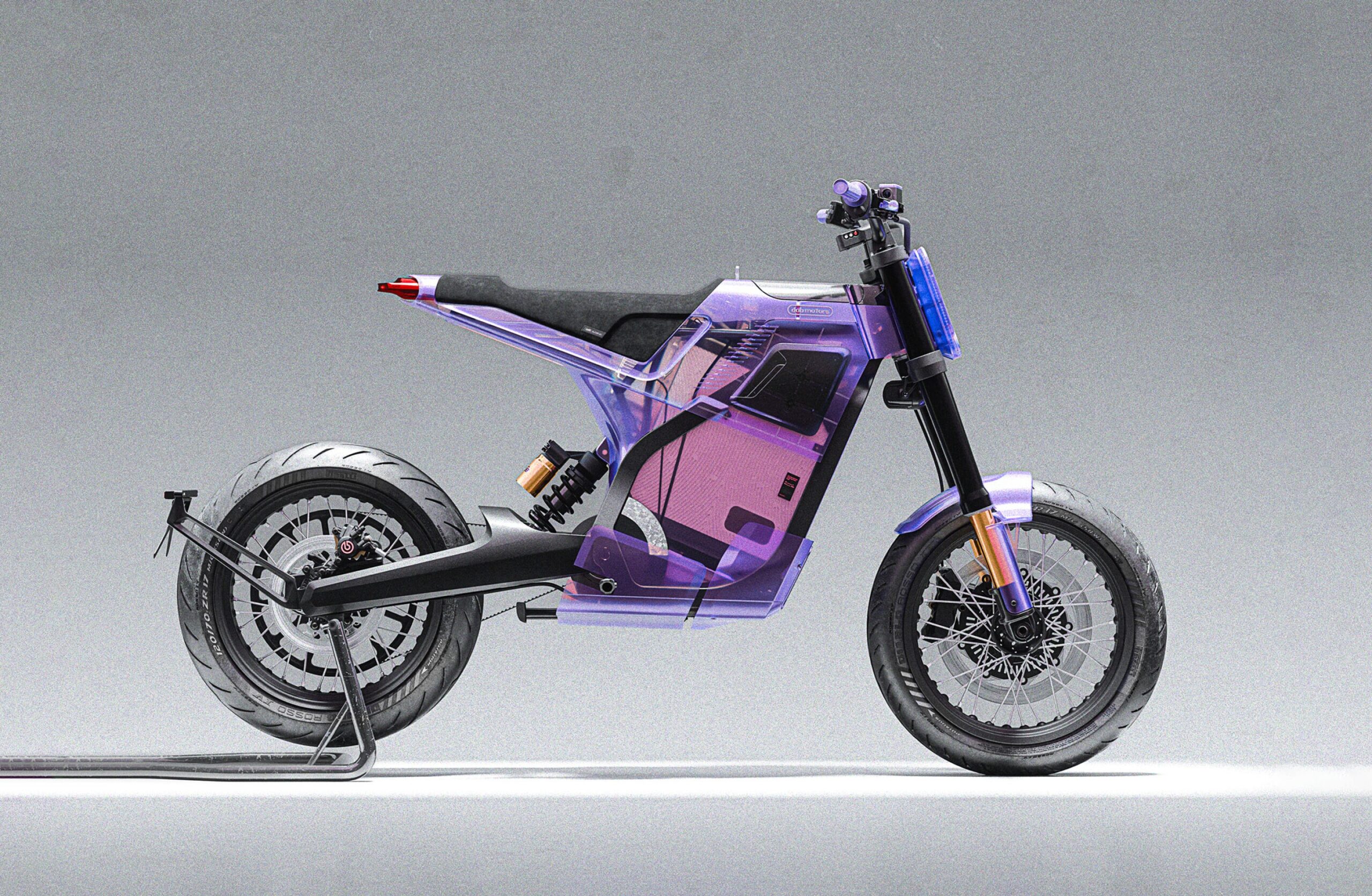 The DAB Motors 1a Transparent Edition Is a Unique Electric Motorcycle