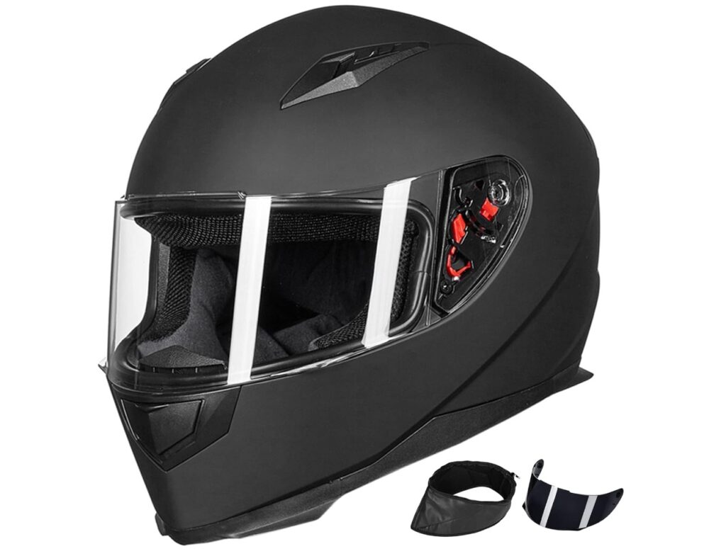 ILM Full-Face Motorcycle Street Helmet is one of the best motorcycle helmets under $100