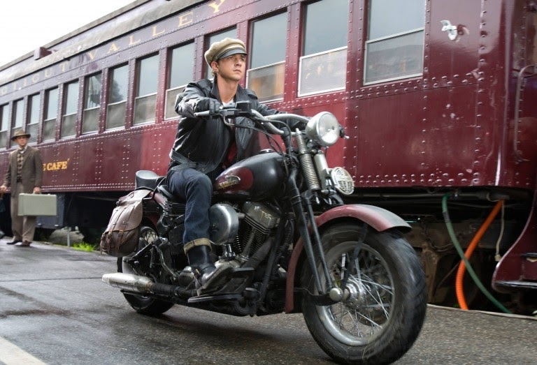 In Indiana Jones and the Kingdom of the Crystal Skull Shia Lebouf rides a Harley-Davidson Softail Springer motorcycle