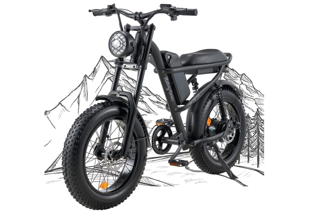 Riding'times 1500W Moped Style E-bike